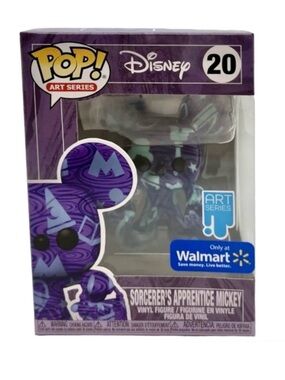 Funko Pop~Art Series~Disney~Sorcerer’s Apprentice Mickey #20 (NWT)